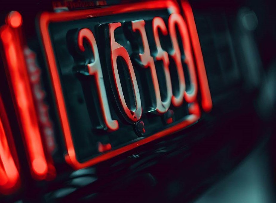 Inmatriculare auto cu numere rosii